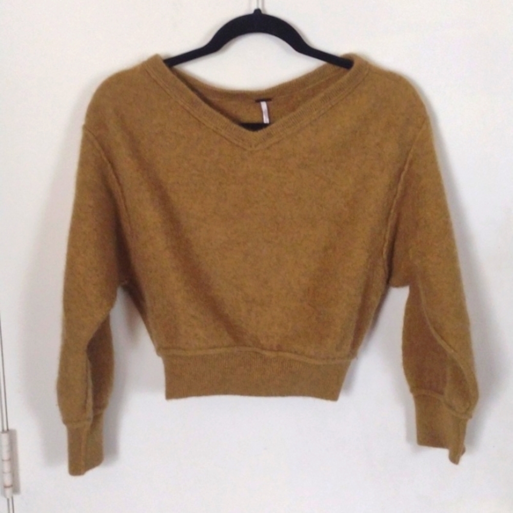 Free People cropped sweater